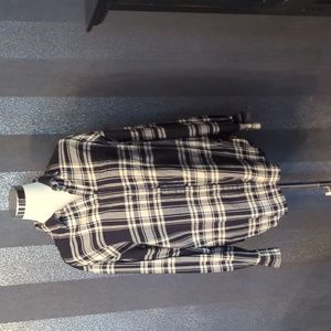 Gap flannel shirt - medium tall